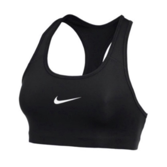 Nike Other - NWT Nike Black Medium Support Non Padded Swoosh 2.0 Sports Bra Size Small